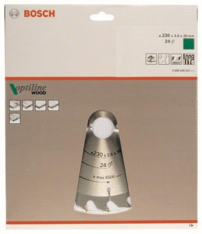 Bosch Kreissägeblatt Optiline 2608640627 