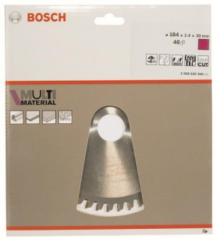 Bosch Kreissägeblatt Multi    2608640506 
