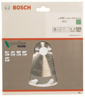 Bosch Kreissägeblatt Optiline 2608641173 