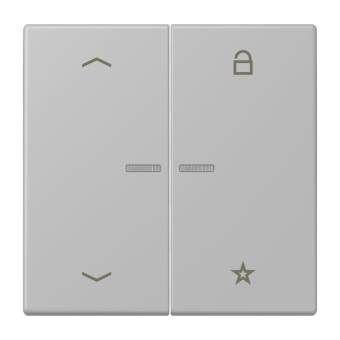 Jung eNet Taster Uni 1f FM LC 1701 P 204 