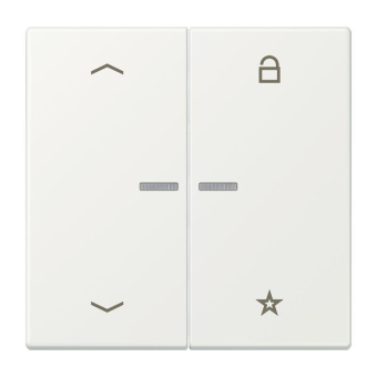 Jung eNet Taster Uni 1f FM LC 1701 P 210 