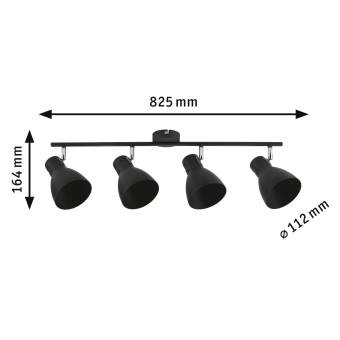 Paulmann Spotlight Davy max 4x10W  66762 