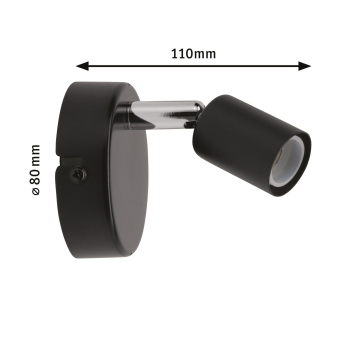 Paulmann Spotlight Carolina IP44   66750 