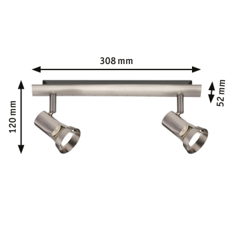 Paulmann Spotlight Teja max.2x10W  66699 