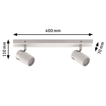 Paulmann Spotlight Zyli IP44       66711 