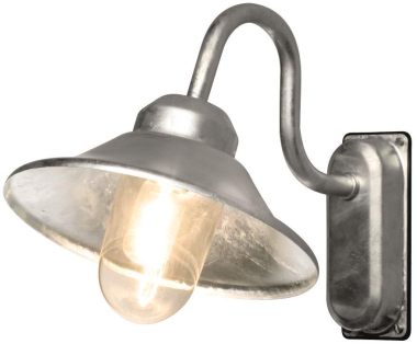 KONS Wandleuchte Alu galvan.     556-320 