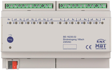 MDT Binäreingang 16-fach 8TE REG 