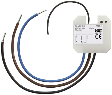 MDT RF-AKK1UP.01 KNX RF+Funk Schaltaktor 