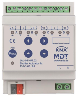 MDT Jalousieaktor 4-fach mit 