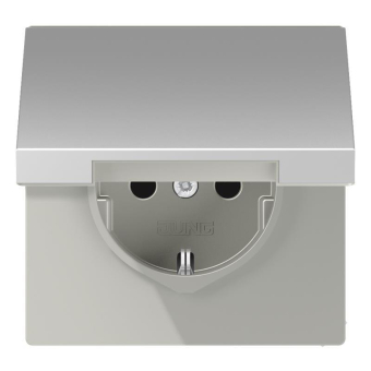 Jung SCHUKO Steckd.m.Klappd.    AL1521KL 