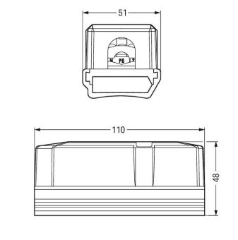 WAGO 895-1052 Abgriffmodul,für 