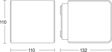 STEIN Sensorleuchte Cubo L830 IHF 055509 