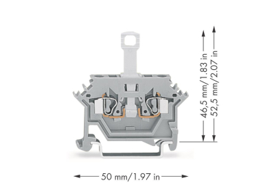 WAGO 280-612 2-Leiter-Trennklemme,für 