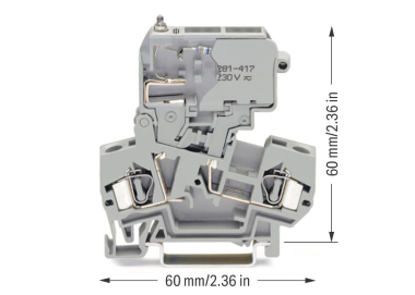 WAGO 281-611/281-417 2-Leiter- 