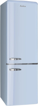 Amica KGCR 387100 L hellblau Kühlkombi 
