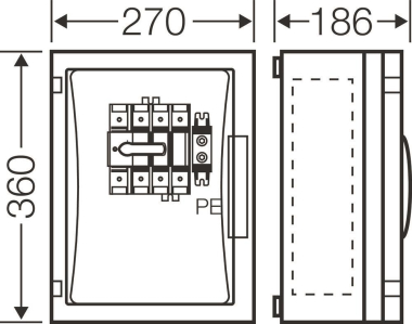 Hensel ENYSTAR Lastschalter-     FP 5202 
