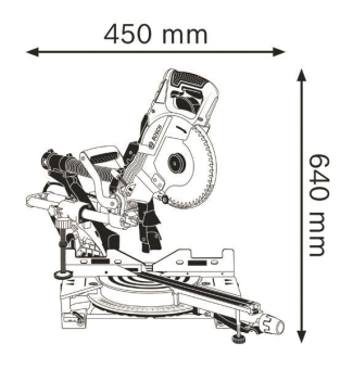 Bosch GCM 8 SDE Paneelsäge    0601B19200 