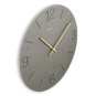 Hama Wanduhr Kreta grau           185881 