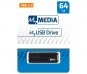 MyMedia USB 2.0 Stick 64GB schwarz 
