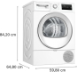 Bosch WTH85VH4 Wärmepumpentrockner 