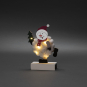 LED Holzsilhouette Schneemann   3268-210 