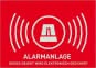 ABUS Warnaufkleber Alarm -D-      AU1322 