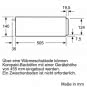 Siemens BI 510 CNR 0 sw Wärmeschublade 