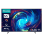 Hisense 55E77KQ/Pro sw QLED-TV 