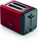 Bosch TAT4P424DE red/crystal Toaster 