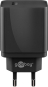Goobay USB-C Schnellladegerät schwarz 