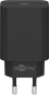 Goobay USB-Schnellladegerät schwarz 