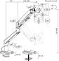 Goobay Single-Monitorhalterung 
