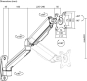 Goobay Single-Monitor-Wandhalterung 