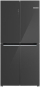 Bosch KMC85LEEA Glasfront gr Kühlkombi 