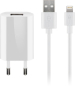 Goobay Apple Lightning Ladeset weiß 5W 