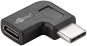 Goobay USB-C Winkeladapter schwarz 