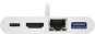 Goobay USB-C Multiport-Adapter weiß 