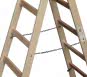 KRAU Sprossen-Doppelleiter Holz   170101 