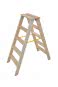 Krause Holz-Stufen-Doppelleiter 2x5 