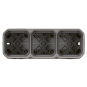 Legrand 069680L Plexo New 3-fach Gehäuse 