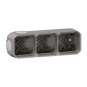 Legrand 069680L Plexo New 3-fach Gehäuse 