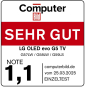LG OLED65G58LW sw/si OLED-TV 