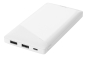 Deltaco PB-A1001 10000mAh Powerbank weiß 