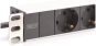 Assmann 1HE Aluminium PDU, Rack DN-95401 
