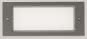 BEGA Einbauleuchte silber       33155AK4 