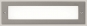 BEGA Einbauleuchte silber       33163AK4 