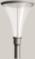 BEGA E-Aufsatzleuchte silber    77135AK4 