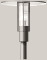 Bega E-Aufsatzleuchte silber    77142AK3 