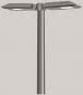BEGA Aufsatzleuchte silber      99447AK3 