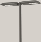 BEGA E-Aufsatzleuchte silber    99533AK4 